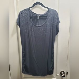 Grey & Silver Maternity Tshirt XL